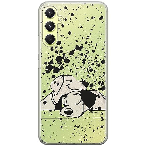 Etui Dalmatyńczyk 003 Disney Nadruk częściowy Przeźroczysty Producent: Samsung, Model: A34 5G