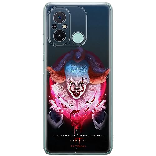 ERT GROUP etui na telefon Xiaomi REDMI 12C/ REDMI 11A, case oryginalny i oficjalnie licencjonowany przez Horror, wzór It 020, optymalnie dopasowane, plecki z TPU