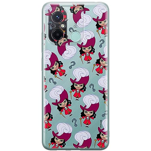 ERT GROUP etui na telefon Xiaomi REDMI 12C/ REDMI 11A, case oryginalny i oficjalnie licencjonowany przez Disney, wzór James Hook 002, optymalnie dopasowane, plecki z TPU częściowo przeźroczyste