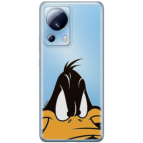 ERT GROUP etui na telefon Xiaomi 13 LITE/CIVI 2, case oryginalny i oficjalnie licencjonowany przez Looney Tunes, wzór Duffy 001, optymalnie dopasowane, plecki z TPU częściowo przeźroczyste