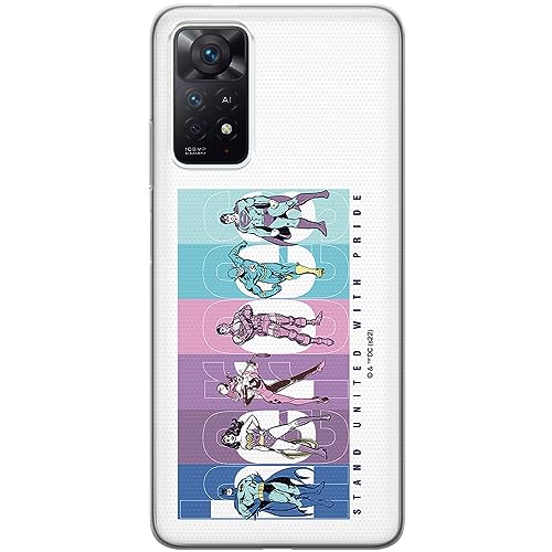 ERT GROUP etui na telefon Xiaomi REDMI NOTE 11 PRO 5G/ 11 PRO 4G, case oryginalny i oficjalnie licencjonowany przez DC, wzór Justice League 009, optymalnie dopasowane, plecki z TPU