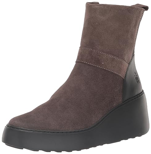 Fly London Damskie botki Doxe604fly, Antracyt czarny, 37 EU