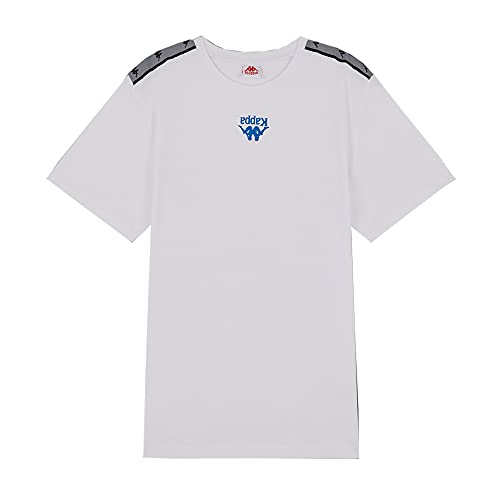 Kappa Biała koszulka męska Authentic
