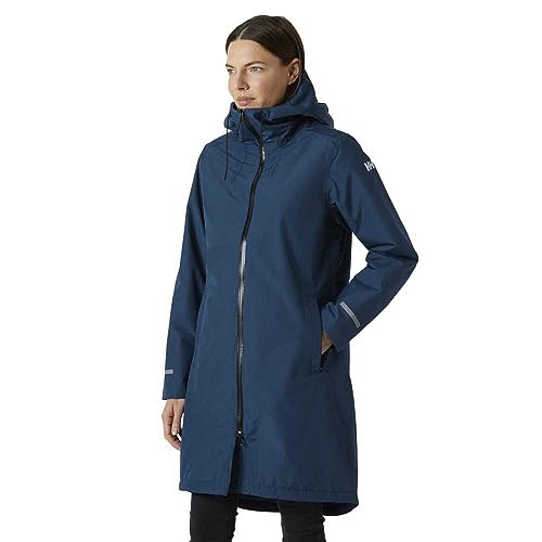 Helly Hansen Damski płaszcz przeciwdeszczowy W Aspire Ocean, XL