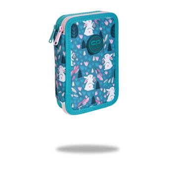 Piórnik podwójny z wyposażeniem jumper xl coolpack princess bunny