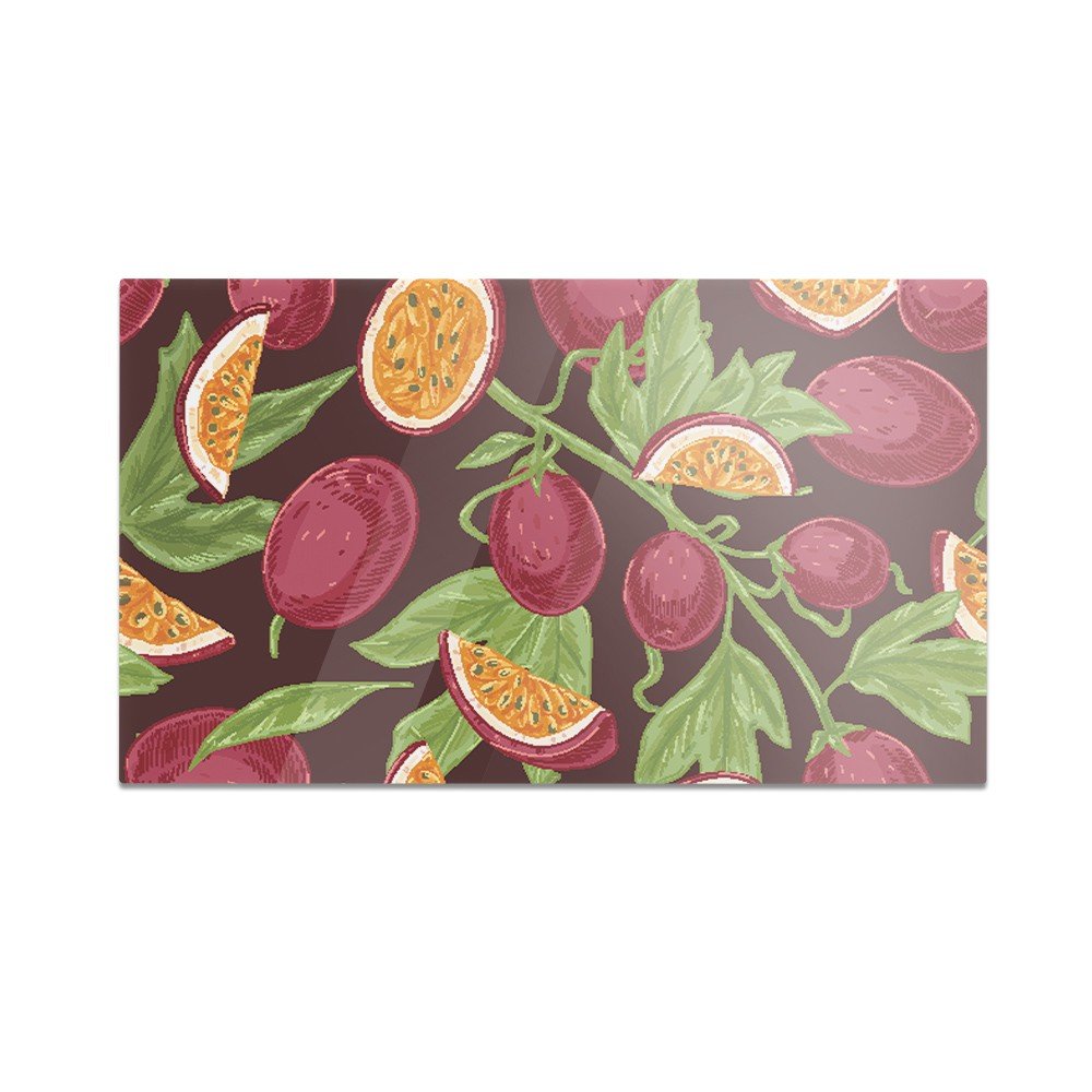 Szklana deska kuchenna HOMEPRINT Owoce marakui 60x52 cm