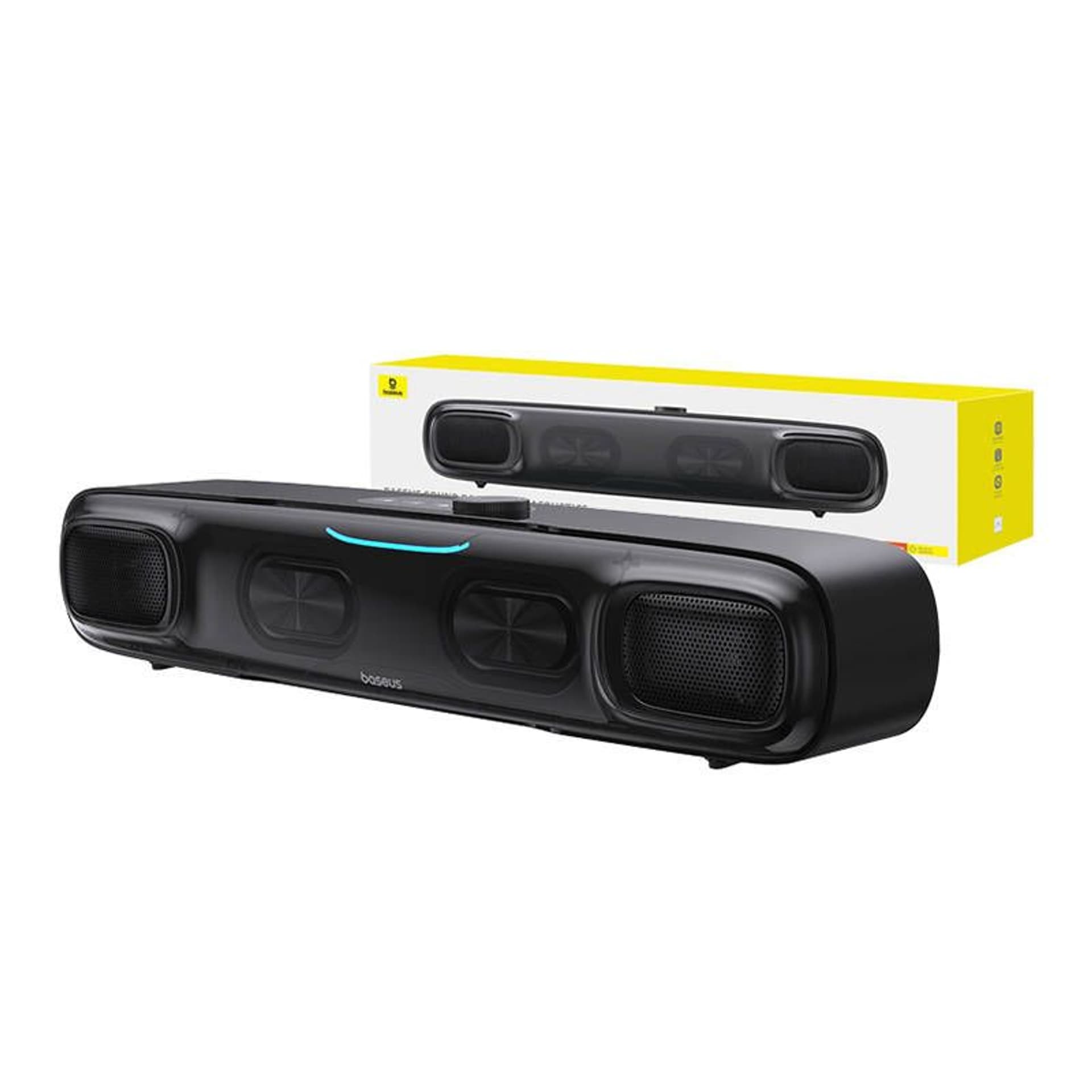 Mini Soundbar Baseus AeQur (czarny)