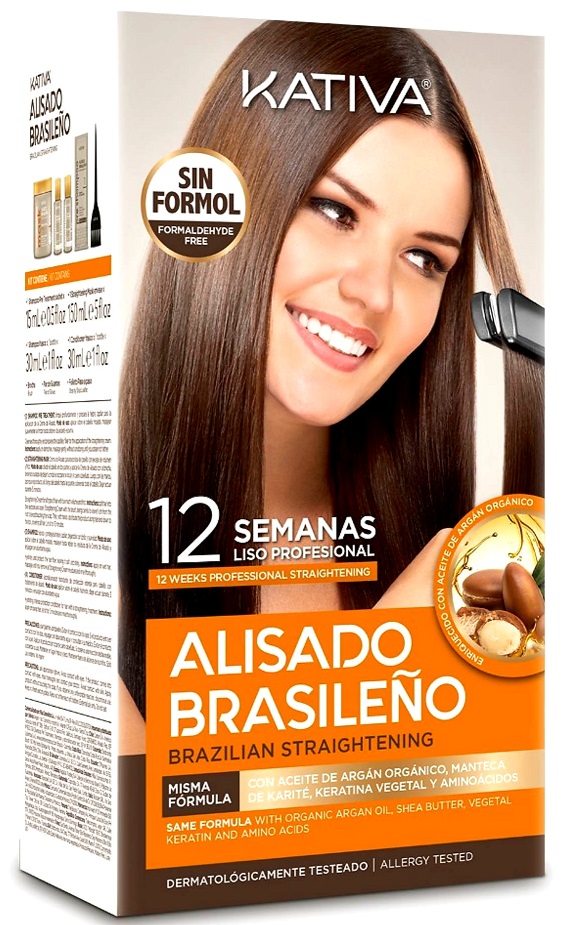 Kativa Alisado Brasileno zestaw do brazylijskiego prostowania włosów