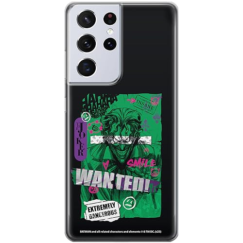 Etui dedykowane do Samsung S21 ULTRA wzór:  Joker 026 oryginalne i oficjalnie licencjonowane