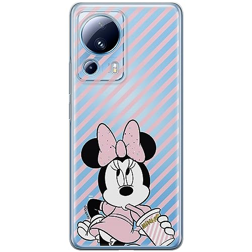 Etui Minnie 017 Disney Nadruk częściowy Przeźroczysty Producent: Xiaomi, Model: 13 LITE/ CIVI 2