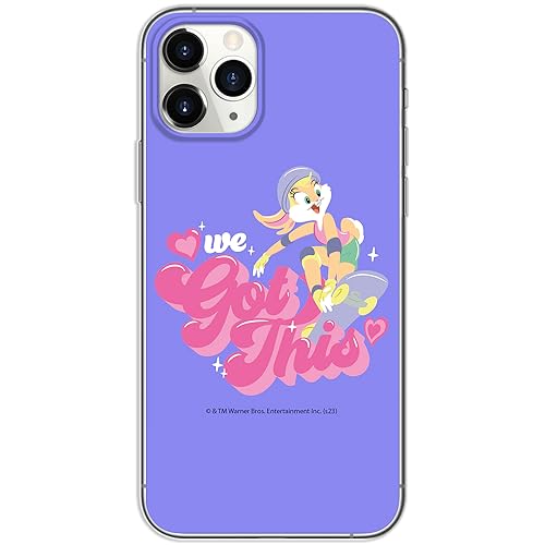 ERT GROUP etui na telefon Iphone 11 PRO, case oryginalny i oficjalnie licencjonowany przez Looney Tunes, wzór Lola 004, optymalnie dopasowane, plecki z TPU