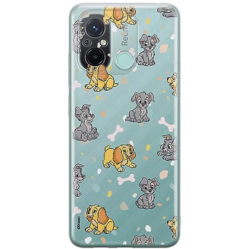 ERT GROUP etui na telefon Xiaomi REDMI 12C/ REDMI 11A, case oryginalny i oficjalnie licencjonowany przez Disney, wzór Lady and the Tramp 002, plecki z TPU częściowo przeźroczyste