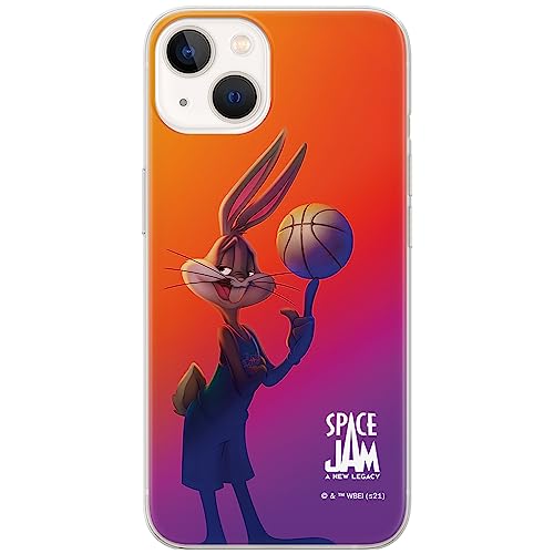 ERT GROUP etui na telefon Iphone 13, case oryginalny i oficjalnie licencjonowany przez Looney Tunes, wzór Space Jam 010, optymalnie dopasowane, plecki z TPU