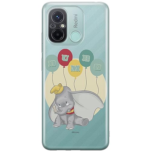 Etui Dumbo 003 Disney Nadruk częściowy Przeźroczysty Producent: Xiaomi, Model: REDMI 12C/ REDMI 11A