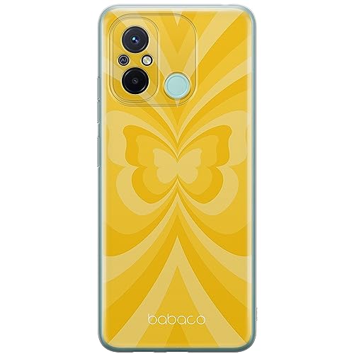 ERT GROUP etui na telefon Xiaomi REDMI 12C/ REDMI 11A, case oryginalny i oficjalnie licencjonowany przez Babaco, wzór Butterflies 001, optymalnie dopasowane, plecki z TPU