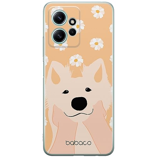 ERT GROUP etui na telefon Xiaomi REDMI NOTE 12 4G, case oryginalny i oficjalnie licencjonowany przez Babaco, wzór Dogs 010, optymalnie dopasowane, plecki z TPU