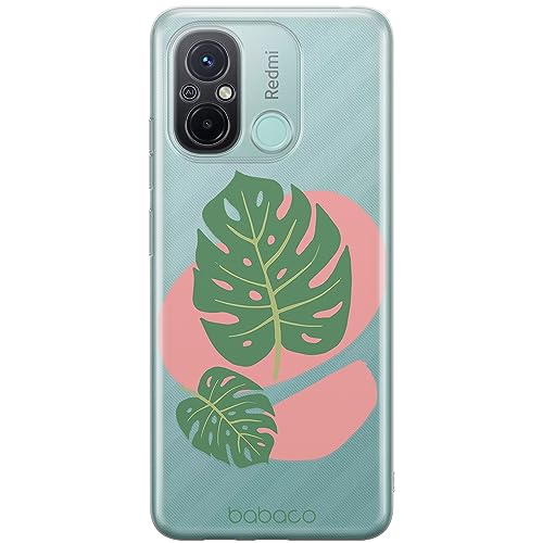 ERT GROUP etui na telefon Xiaomi REDMI 12C/ REDMI 11A, case oryginalny i oficjalnie licencjonowany przez Babaco, wzór Plants 011, optymalnie dopasowane, plecki z TPU częściowo przeźroczyste