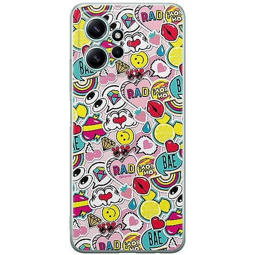 Etui dedykowane do Xiaomi REDMI NOTE 12 4G wzór:  Mickey i Minnie 014 oryginalne i oficjalnie licencjonowane
