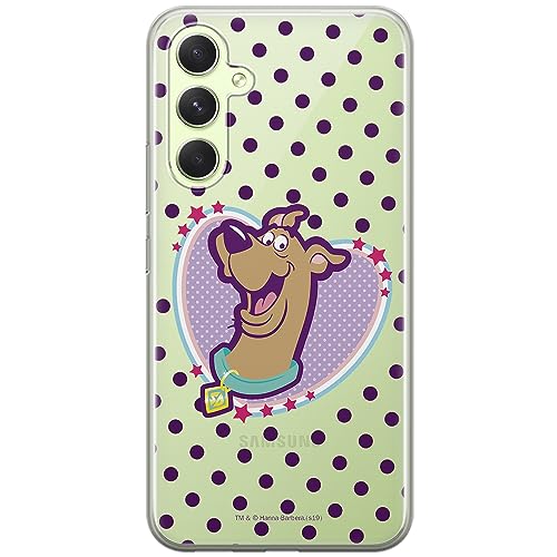 Etui Scooby Doo 005 Scooby Doo Nadruk częściowy Przeźroczysty Producent: Samsung, Model: A54 5G