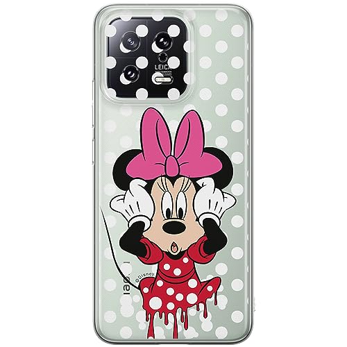 ERT GROUP etui na telefon Xiaomi 13, case oryginalny i oficjalnie licencjonowany przez Disney, wzór Minnie 016, optymalnie dopasowane, plecki z TPU częściowo przeźroczyste