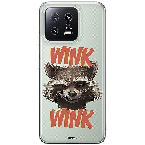 Etui Rocket 003 Marvel Nadruk częściowy Przeźroczysty Producent: Xiaomi, Model: 13