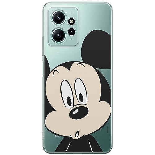 ERT GROUP etui na telefon Xiaomi REDMI NOTE 12 4G, case oryginalny i oficjalnie licencjonowany przez Disney, wzór Mickey 019, optymalnie dopasowane, plecki z TPU częściowo przeźroczyste