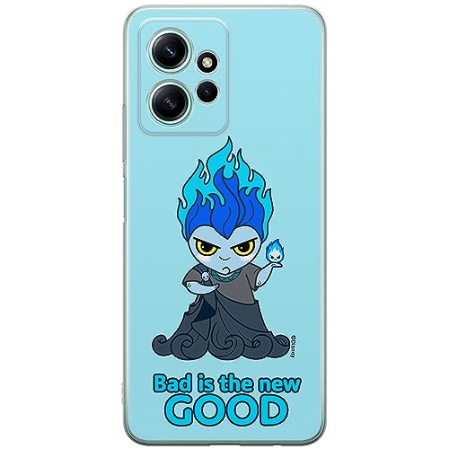 ERT GROUP etui na telefon Xiaomi REDMI NOTE 12 4G, case oryginalny i oficjalnie licencjonowany przez Disney, wzór Hades 001, optymalnie dopasowane, plecki z TPU