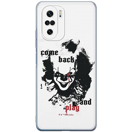 ERT GROUP etui na telefon Xiaomi MI 11i/ REDMI K40/K40 PRO/POCO F3/ F3 PRO, case oryginalny i oficjalnie licencjonowany przez Horror, wzór It 011, optymalnie dopasowane, plecki z TPU
