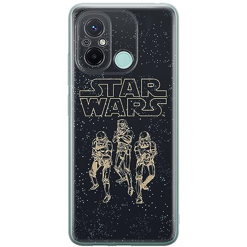 Etui Gwiezdne Wojny 005 Star Wars Nadruk pełny Granatowy Producent: Xiaomi, Model: REDMI 12C/ REDMI 11A