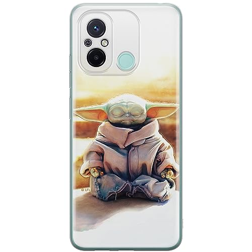 ERT GROUP etui na telefon Xiaomi REDMI 12C/ REDMI 11A, case oryginalny i oficjalnie licencjonowany przez Star Wars, wzór Baby Yoda 015, optymalnie dopasowane, plecki z TPU