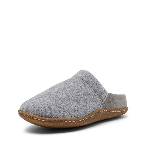 Sorel Damskie kapcie Nakiska Scuff Low-Top, szary kamieniołom, naturalny 052, 37 EU