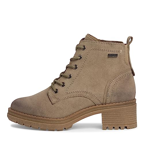 Jana Damskie buty Softline 8-26273-41, wygodne, szerokie buty, wodoodporne, antypoślizgowe, profilowana podeszwa, botki, szarobrązowy, 39 EU Weit