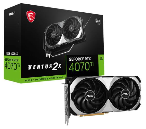 MSI GeForce RTX 4070 Ti VENTUS 2X OC 12GB GDDR6X 192bit RTX4070TIVENTUS2X12GOC