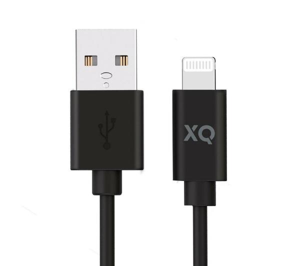 Xqisit Lightning - USB-A 2.0 1,5m (czarny)