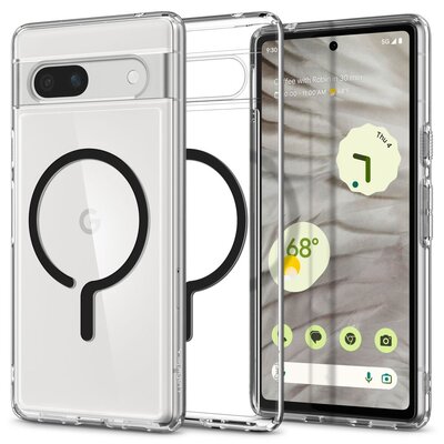 Etui GOOGLE PIXEL 7A Spigen Ultra Hybrid Onetap Ring MagSafe transparentne