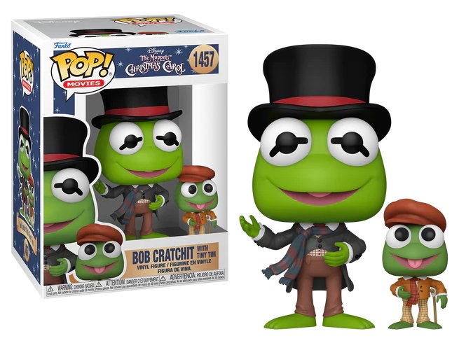 muppet xmas 2023 - pop disney n° 1457 - kermit with tiny tim