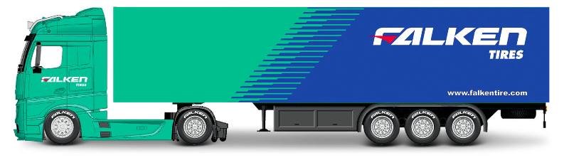 Auto Mercedes Actros 1:43