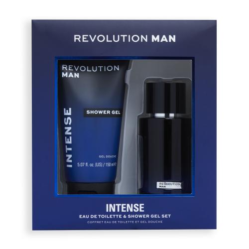 Revolution Man Intense Zestaw woda toaletowa 100 ml + żel pod prysznic 150 ml