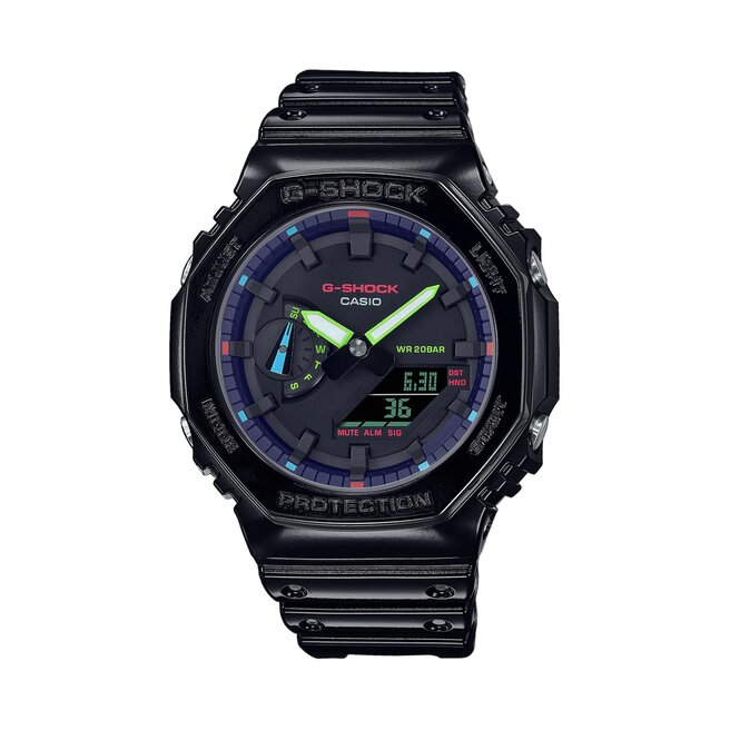 Zegarek G-Shock GA-2100RGB-1AER Black/Black