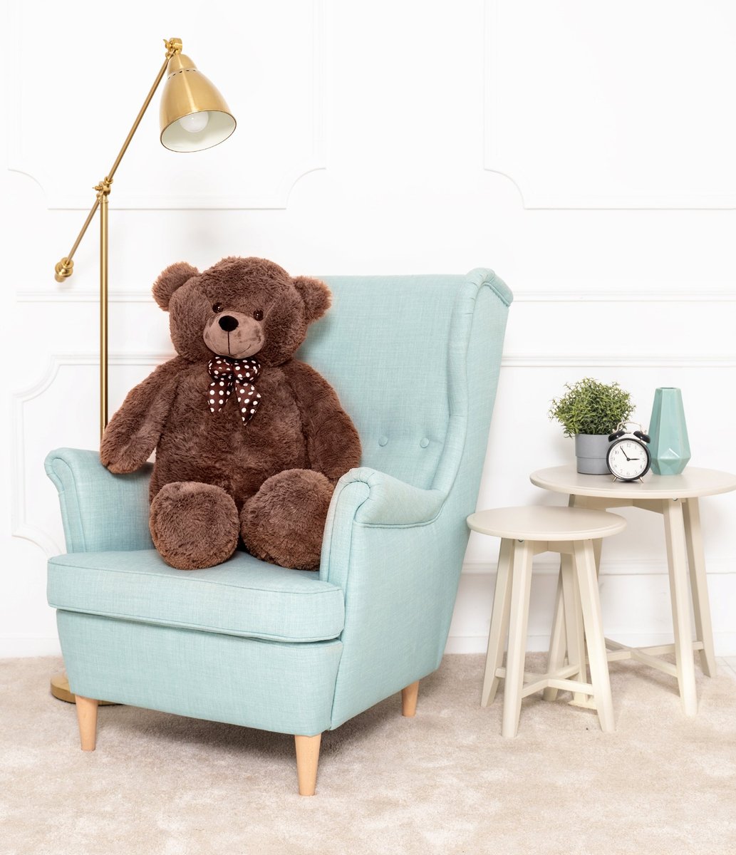 Miś Gustaw, Miś Bueno, brązowy, 100 cm