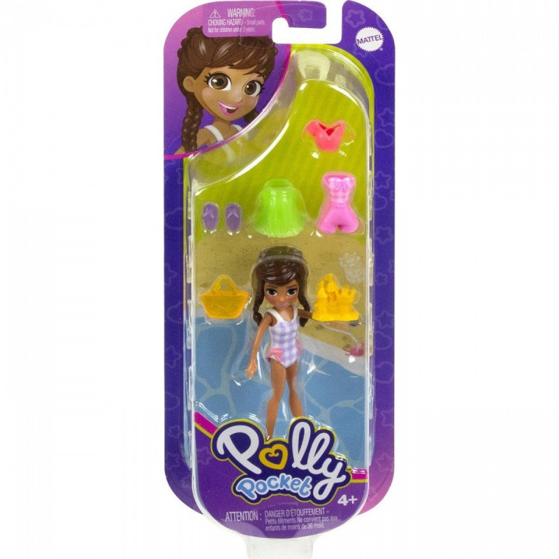 Mattel, Figurka Polly Pocket lalka HKV86