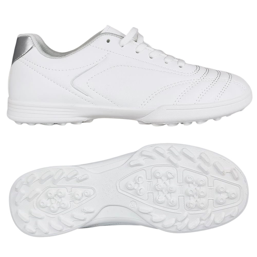 Turfy Piłkarskie Męskie Sportowe Lekkie Wygodne Do Gry w Piłkę Nożną Białe 44