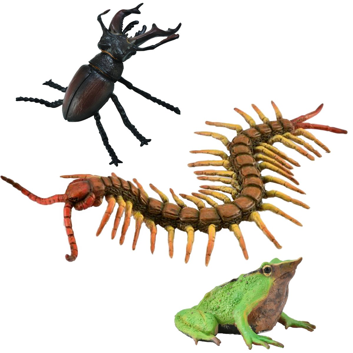 Collecta Zestaw figurek insektów, figurki zwierząt 3+