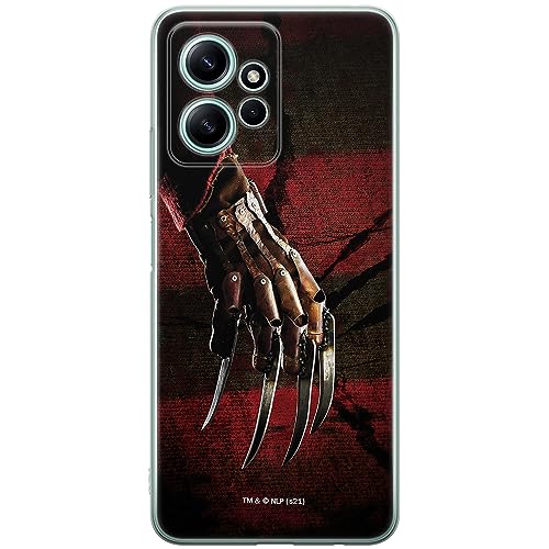 Etui dedykowane do Xiaomi REDMI NOTE 12 4G wzór:  Koszmar z ulicy Wiązów 002 oryginalne i oficjalnie licencjonowane /Horror