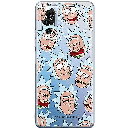 ERT GROUP etui na telefon Xiaomi MI 11i/ REDMI K40/K40 PRO/POCO F3/ F3 PRO, case oryginalny i oficjalnie licencjonowany przez Rick and Morty, wzór Rick & Morty 015, częściowo przeźroczyste