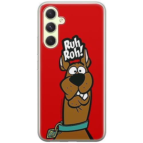 Etui Scooby Doo 007 Scooby Doo Nadruk pełny Czerwony Producent: Samsung, Model: A54 5G