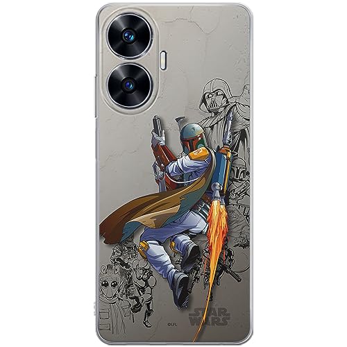 Etui dedykowane do Realme C55 wzór:  Boba Fett 003 oryginalne i oficjalnie licencjonowane