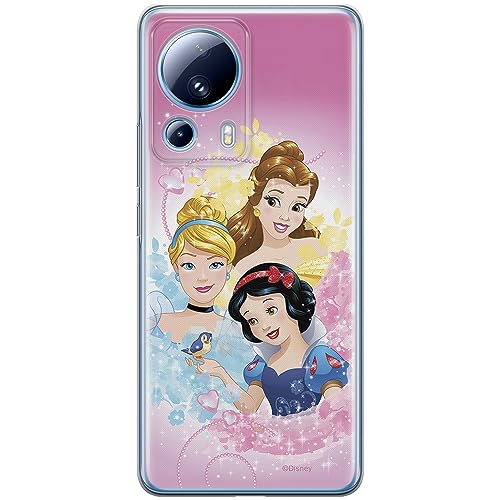 Etui Księżniczki 005 Disney Nadruk pełny Różowy Producent: Xiaomi, Model: 13 LITE/ CIVI 2