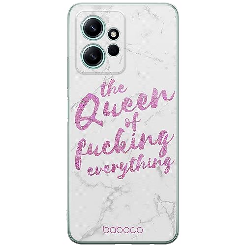 ERT GROUP etui na telefon Xiaomi REDMI NOTE 12 4G, case oryginalny i oficjalnie licencjonowany przez Babaco, wzór Queen 003, optymalnie dopasowane, plecki z TPU