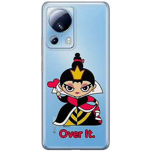 ERT GROUP etui na telefon Xiaomi 13 LITE/CIVI 2, case oryginalny i oficjalnie licencjonowany przez Disney, wzór Queen of Hearts 001, optymalnie dopasowane, plecki z TPU częściowo przeźroczyste